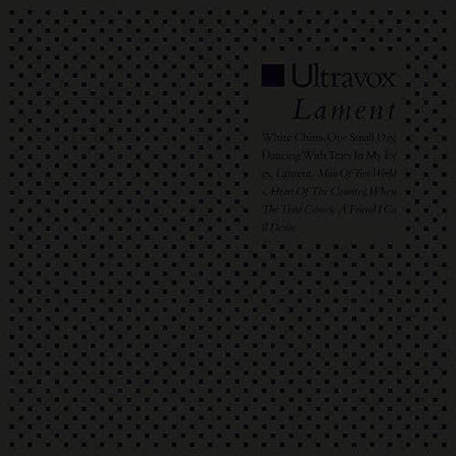 Ultravox - Lament (LP) - Joco Records