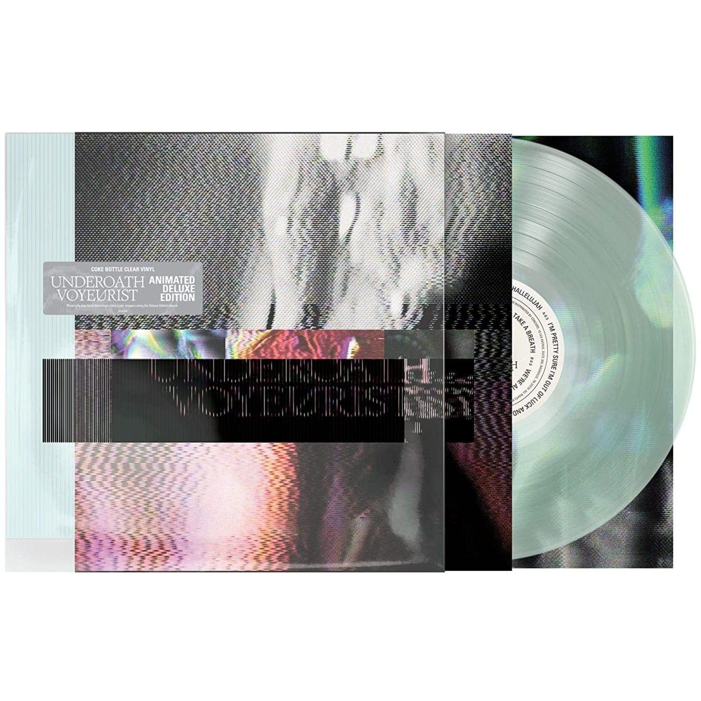Underoath - Voyeurist (Limited Deluxe Edition, Coke Bottle Clear Vinyl) (LP) - Joco Records