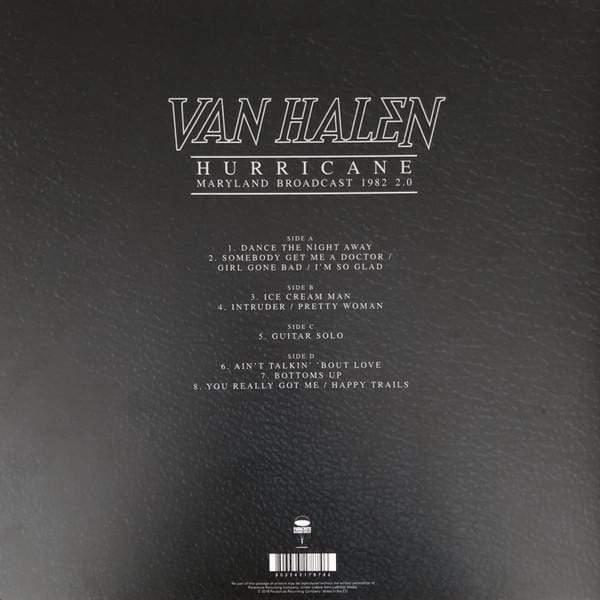 Van Halen - Hurricane - Maryland Broadcast 1982, 2.0 (Limited Import) (2 LP) - Joco Records