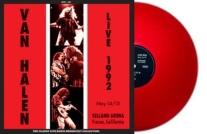 Van Halen - Live at the Selland Arena, Fresno CA, May 14-15 1992 (Import) (Red Vinyl, 2 LP) - Joco Records