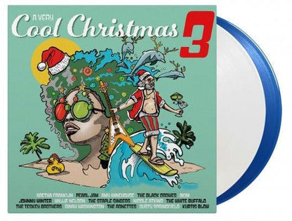 Various Artists - A Very Cool Christmas 3 (Limited Edition, Import, 180 Gram, Translucent Blue & Crystal Clear Vinyl) (2 LP) - Joco Records
