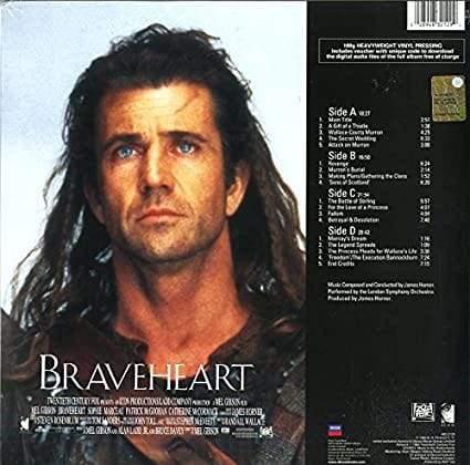 Various Artists - Braveheart (Original Motion Picture Soundtrack) (2 LP) - Joco Records