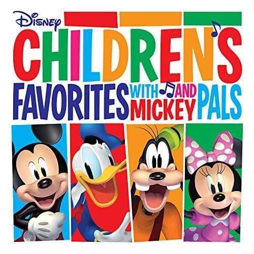 Various Artists - Children's Favorites With Mickey And Pals (Limited Edition, Red Vinyl) (LP) - Joco Records