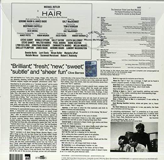 Various Artists - Hair (Original Broadway Cast Recording) (Limited Edition, 180 Gram, Multi-colored Vinyl) (2 LP) - Joco Records