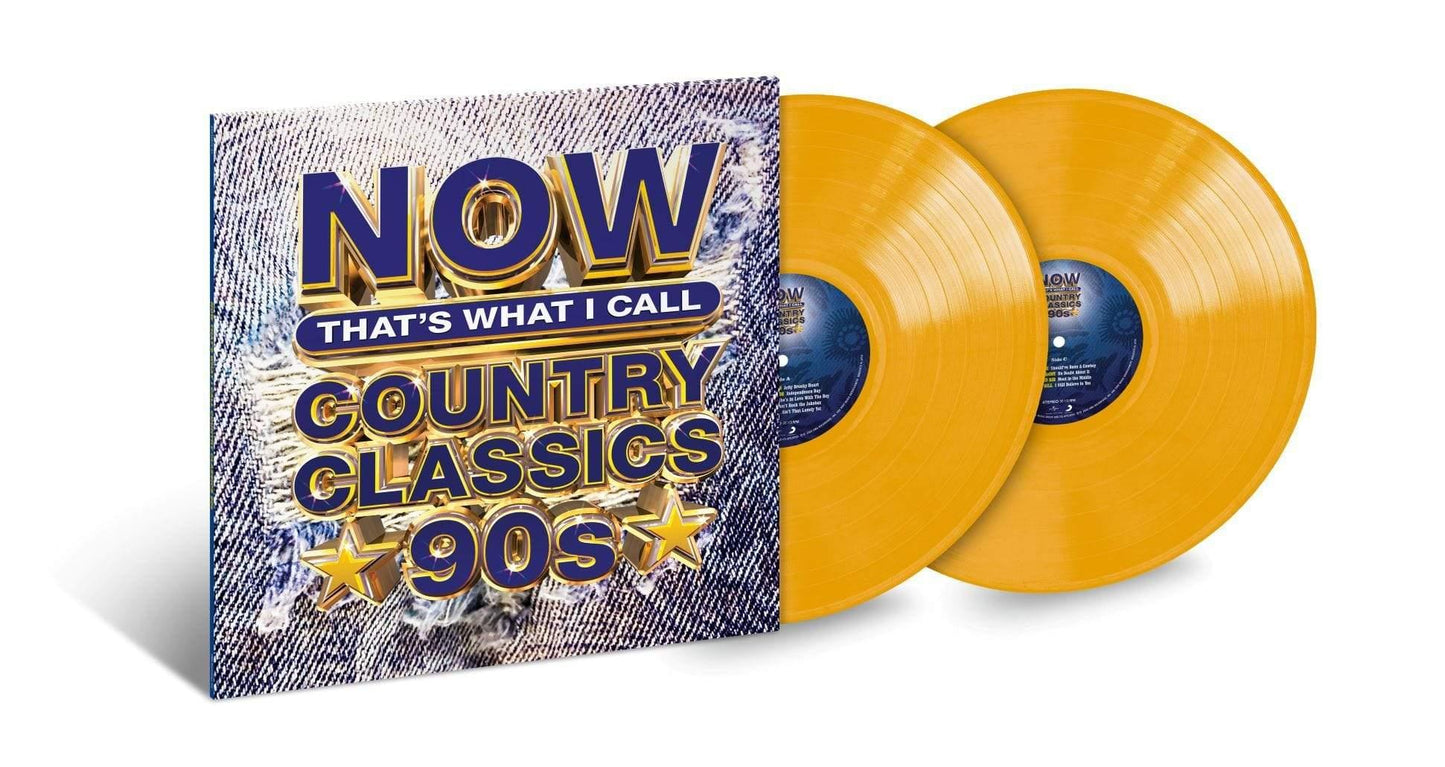 Various Artists - Now Country Classics '90S (2 LP) (Opaque Yellow) - Joco Records
