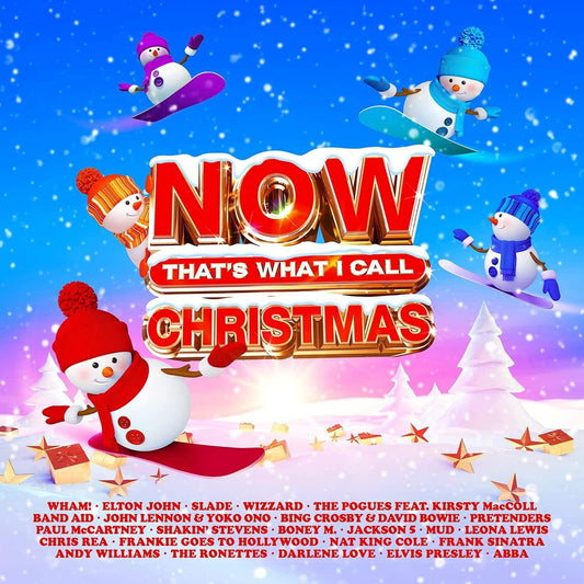 Various Artists - Now That's What I Call Christmas (Limited Edition Import, White Vinyl) (3 LP) - Joco Records