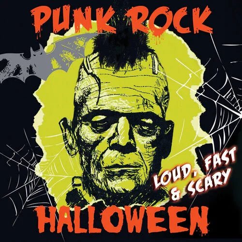 Various Artists - Punk Rock Halloween; Loud, Fast & Scary! (Limited Edition, Orange Vinyl) (LP) - Joco Records