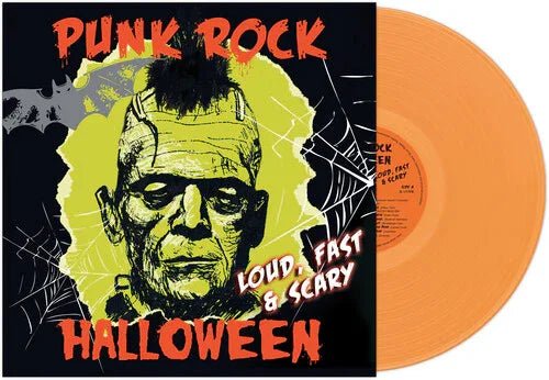 Various Artists - Punk Rock Halloween; Loud, Fast & Scary! (Limited Edition, Orange Vinyl) (LP) - Joco Records