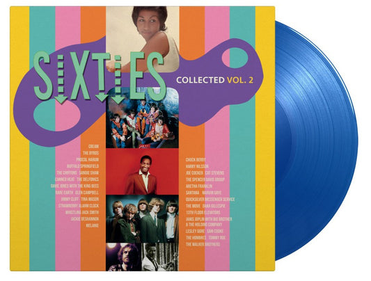 Various Artists - Sixties Collected Vol. 2 (Limited Edition, 180 Gram Vinyl, Blue Color Vinyl) (2 LP) - Joco Records