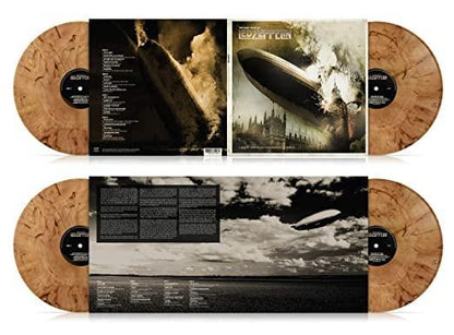 Various Artists - The Many Faces Of Led Zeppelin (Limited Edition Import, Transparent Brown Marbled Vinyl) (2 LP) - Joco Records