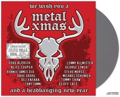 Various Artists - We Wish You A Metal Xmas And A Headbanging New Year (Silver Bells Limited Edition) (2 LP) - Joco Records