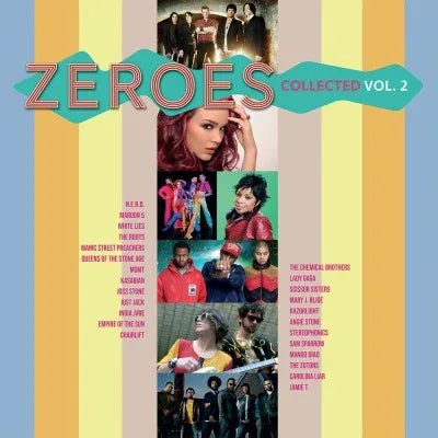 Various Artists - Zeroes Collected Vol. 2 (Limited Edition Import, 180 Gram, Red Vinyl) (2 LP) - Joco Records