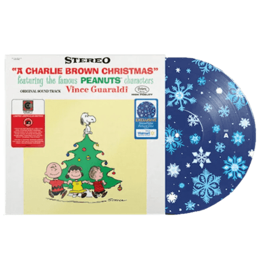 Vince Guaraldi - A Charlie Brown Christmas (Limited Edition, Blue Snowflake Picture Disc) (LP) - Joco Records