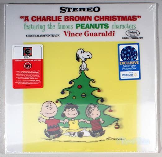 Vince Guaraldi - A Charlie Brown Christmas (Limited Edition, Blue Snowflake Picture Disc) (LP) - Joco Records