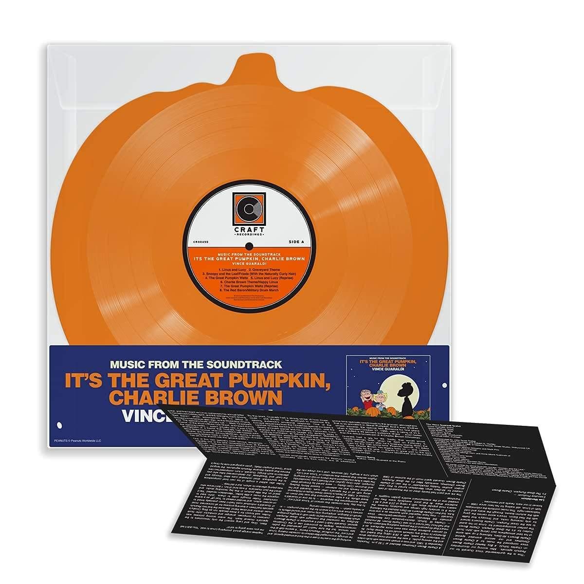 Vince Guaraldi - It's The Great Pumpkin, Charlie Brown (Limited Edition, Orange Pumpkin Shaped Vinyl) (LP) - Joco Records