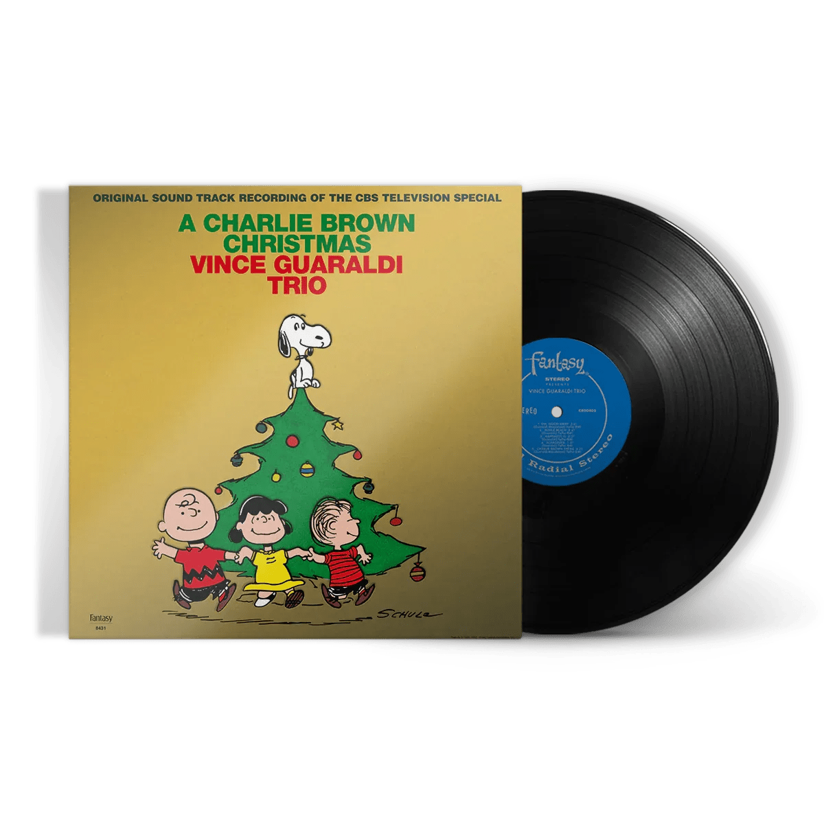 Vince Guaraldi Trio - A Charlie Brown Christmas (Limited, 2022 Gold Foil Edition) (LP) - Joco Records