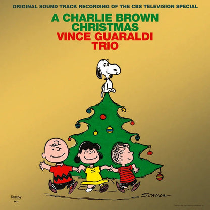 Vince Guaraldi Trio - A Charlie Brown Christmas (Limited, 2022 Gold Foil Edition) (LP) - Joco Records