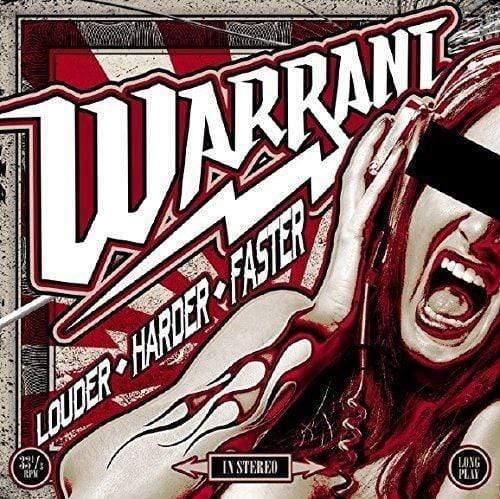 Warrant - Louder Harder Faster (Red Vinyl) (LP) - Joco Records