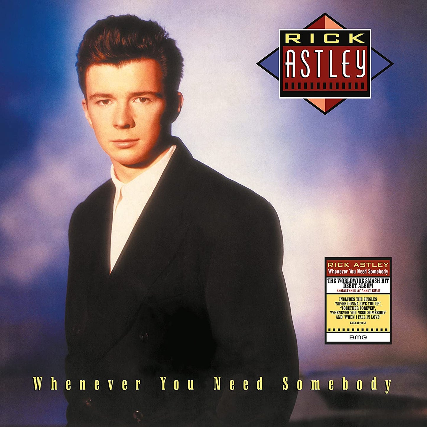 Rick Astley - Whenever You Need Somebody (2022 Remaster) (LP) - Joco Records