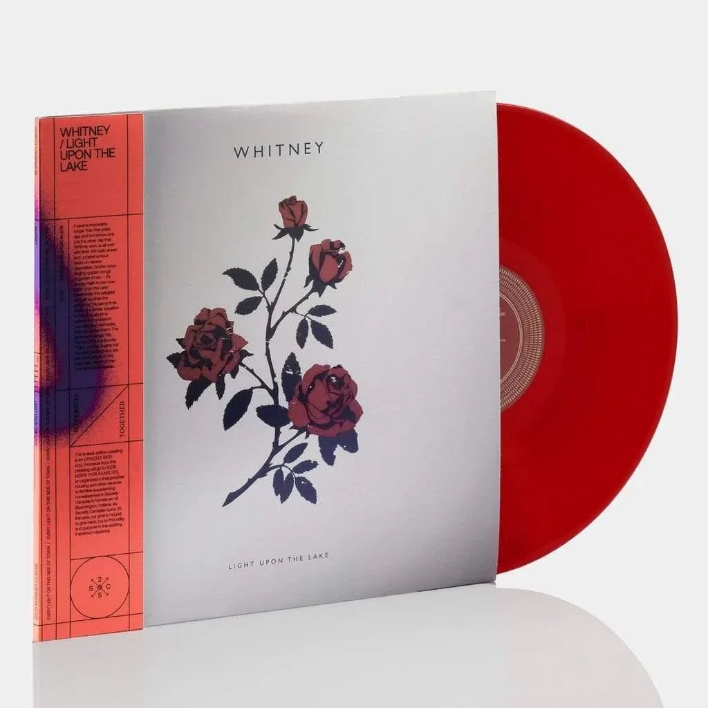 Whitney - Light Upon The Lake (Limited Anniversary Edition, Red Vinyl) (LP) - Joco Records