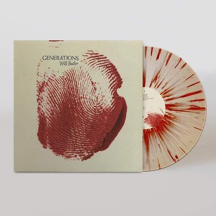 Will Butler - Generations (Indie Exclusive, Red Vinyl, White Vinyl) (LP) - Joco Records