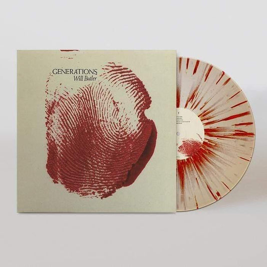 Will Butler - Generations (Indie Exclusive, Red Vinyl, White Vinyl) (LP) - Joco Records