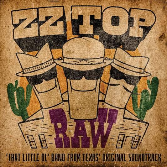ZZ Top - RAW ('That Little Ol' Band From Texas' Original Soundtrack) (Vinyl) - Joco Records